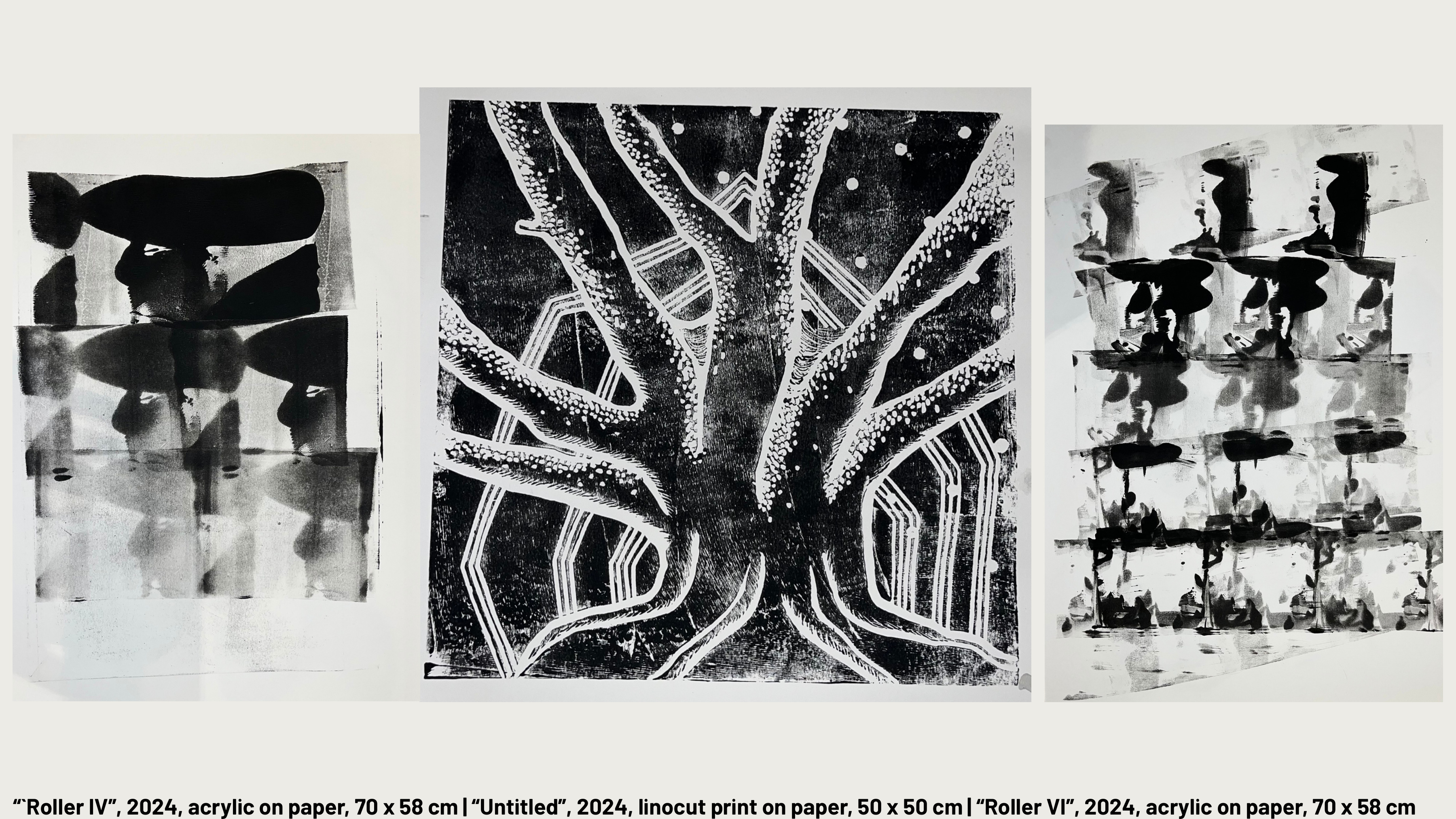 Roller Series & Linocut